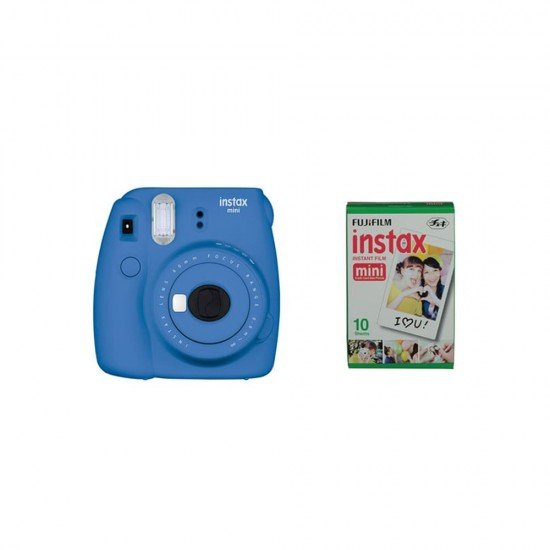 Fujifilm Instax Mini 9 Instant Camera 14 MP With 10 Sheet Mini Film