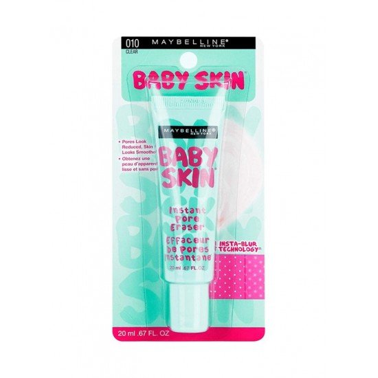 MAYBELLINE NEW YORK Baby Skin Instant Pore Eraser Lightweight Primer Clear