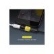 2 In 1 Lightning Splitter Adapter For iPhone 7 Yellow/Black