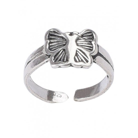 Koay Silver Butterfly Knuckle Ring