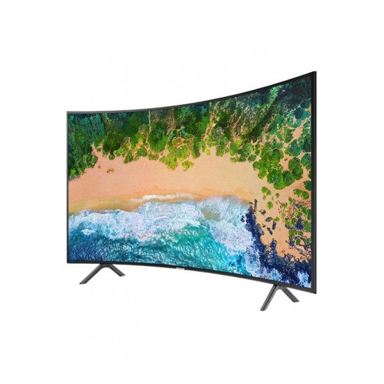 Samsung 55-inch Smart 4k Curved LED TV With Built In Receiver UA55RU7300SXEG Charcoal Black