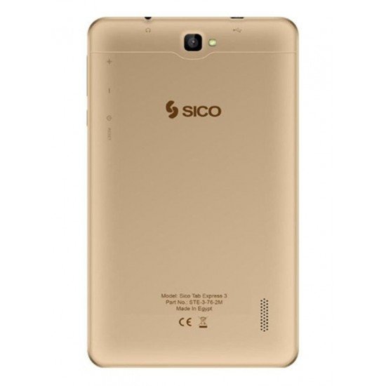 SICO Tab Express 3 7-Inch, 8GB, Wi-Fi, 3G, Gold